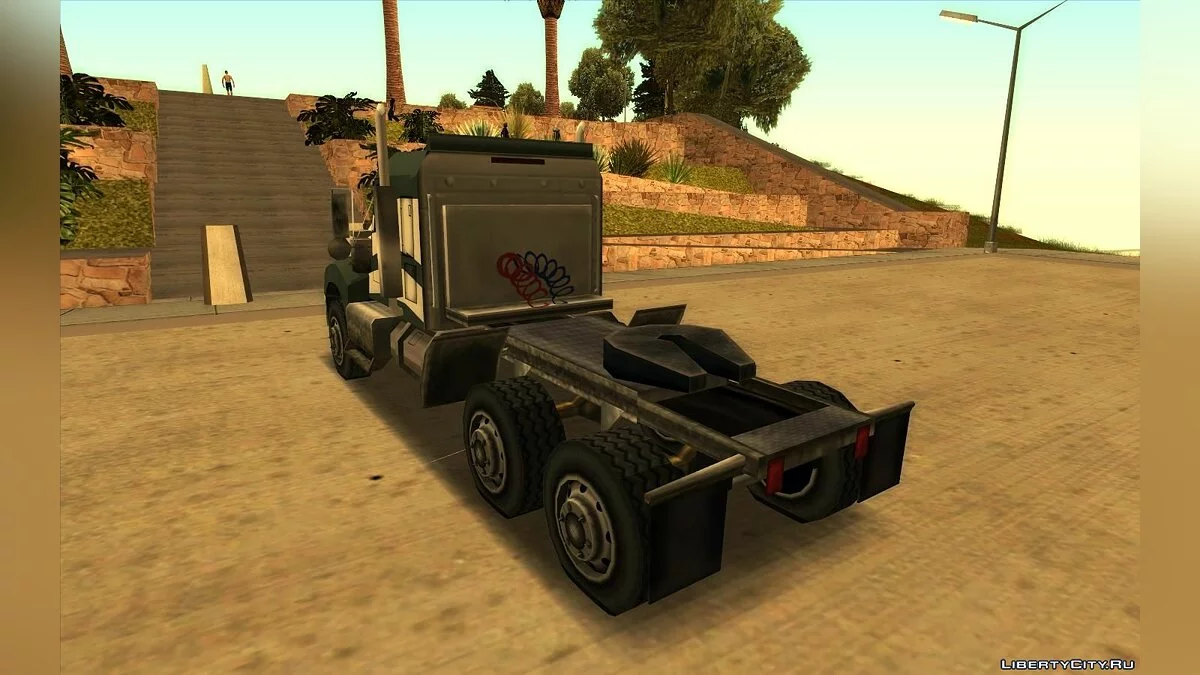 NFS MW: Verkehr Auto - Semi Truck (Paulton) / GTA San Andreas