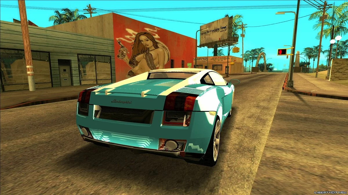 NFS Lamborgini Gallardo / GTA San Andreas