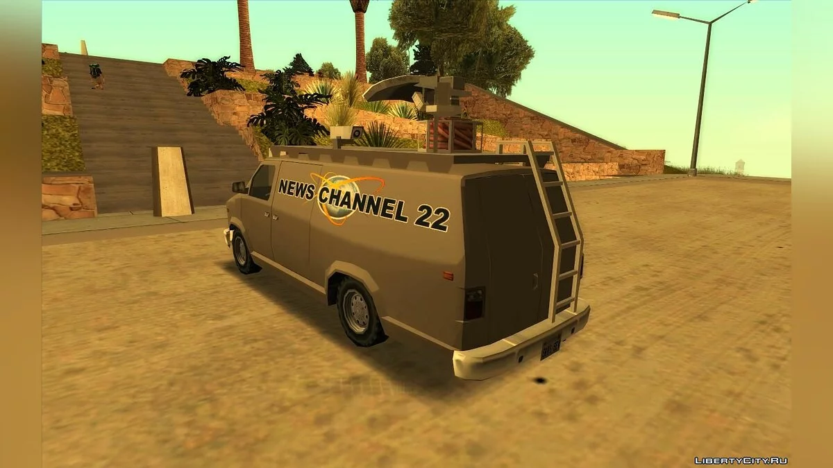 NFS MW: Mobil Lalu Lintas Van dan Newsvan (Mullido) / GTA San Andreas