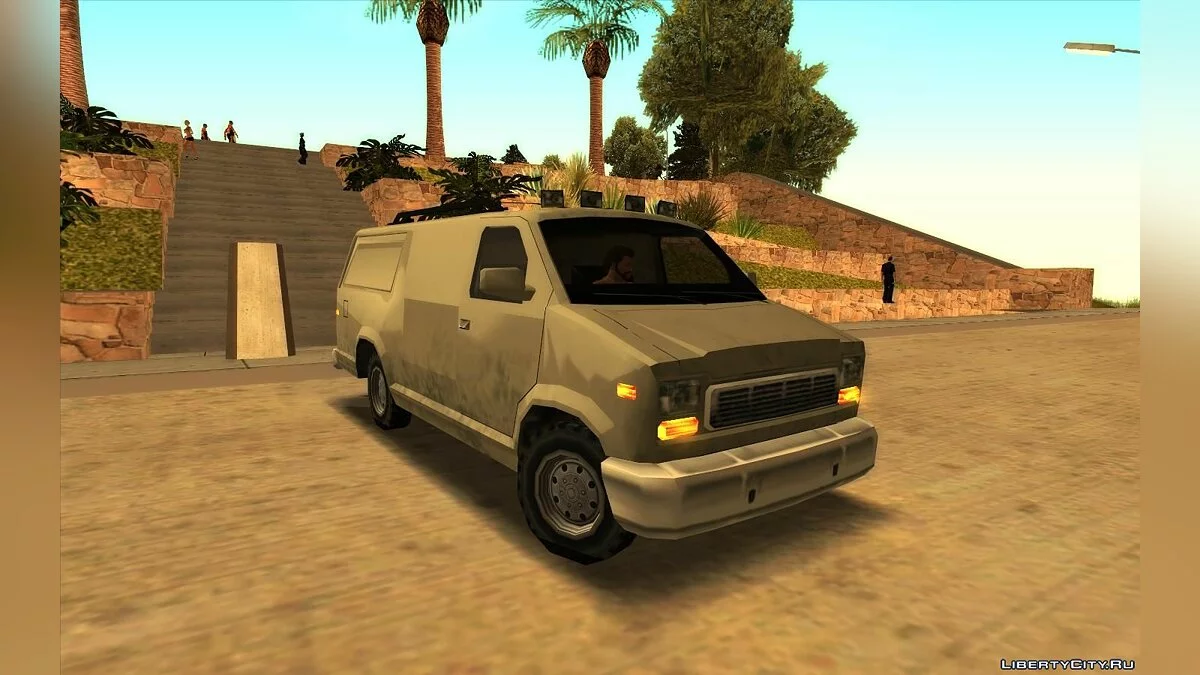 NFS MW: Mobil Lalu Lintas Van dan Newsvan (Mullido) / GTA San Andreas