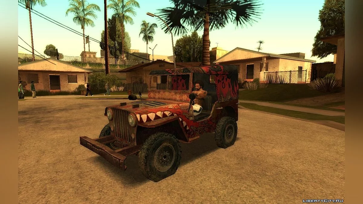 Free Fire Jeep Auto / GTA San Andreas