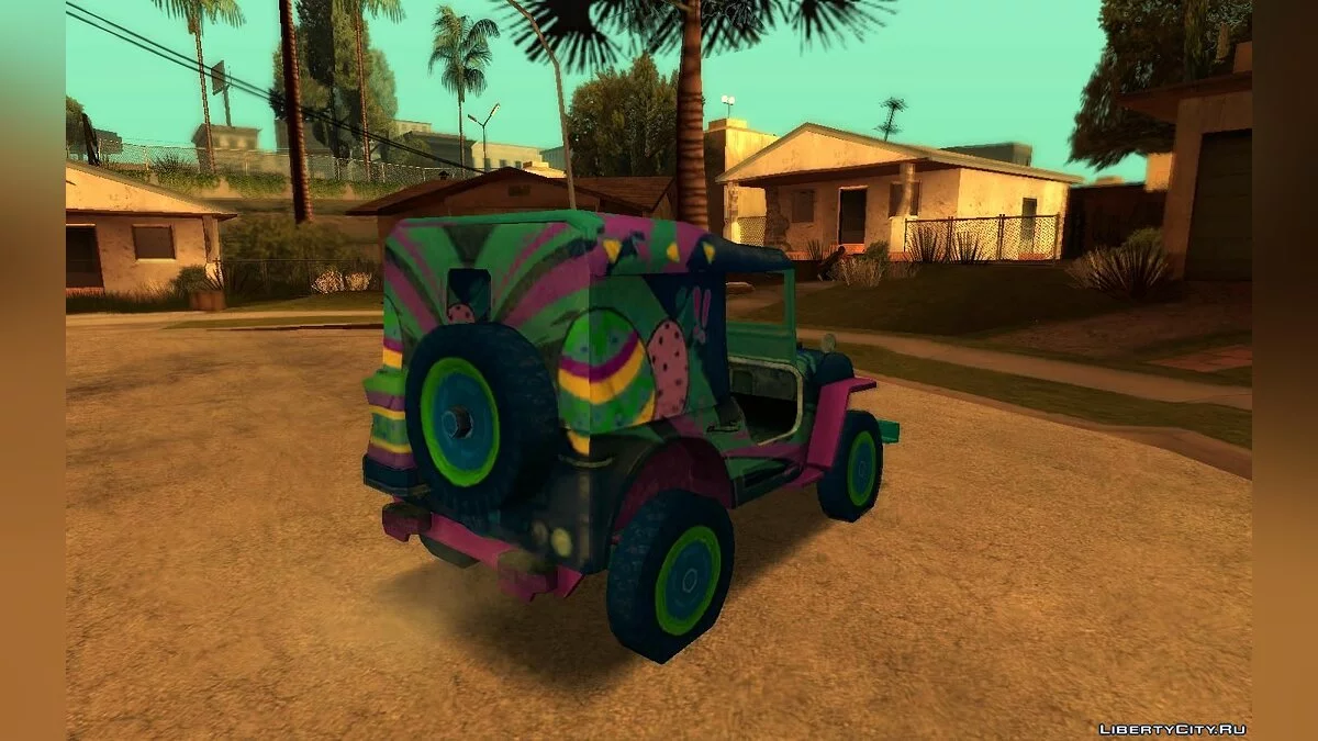 Free Fire Jeep Auto / GTA San Andreas