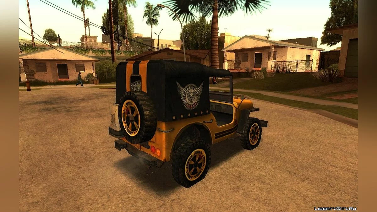 Free Fire Jeep Auto / GTA San Andreas
