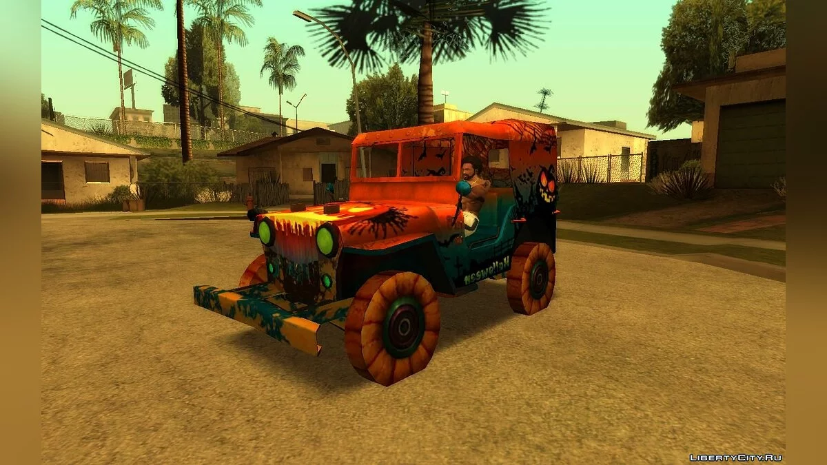 Free Fire Jeep Auto / GTA San Andreas