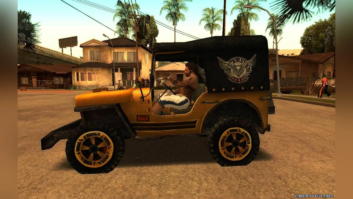 Free Fire Jeep Auto / GTA San Andreas