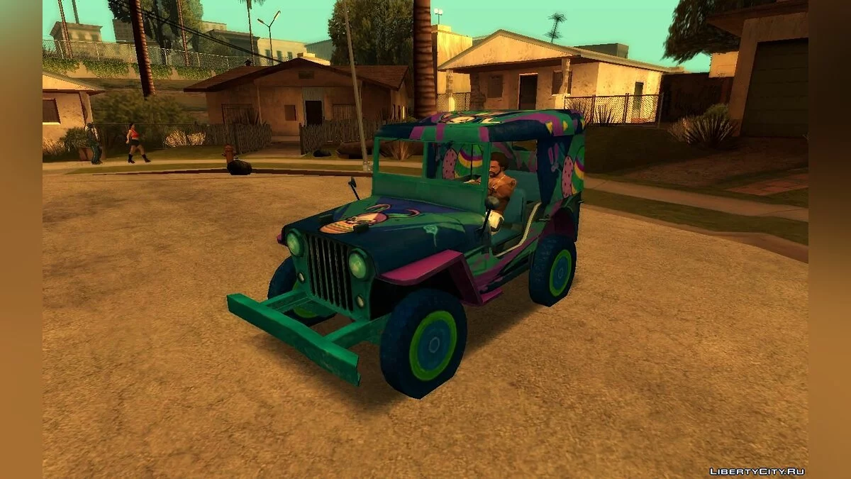 Free Fire Jeep Auto / GTA San Andreas
