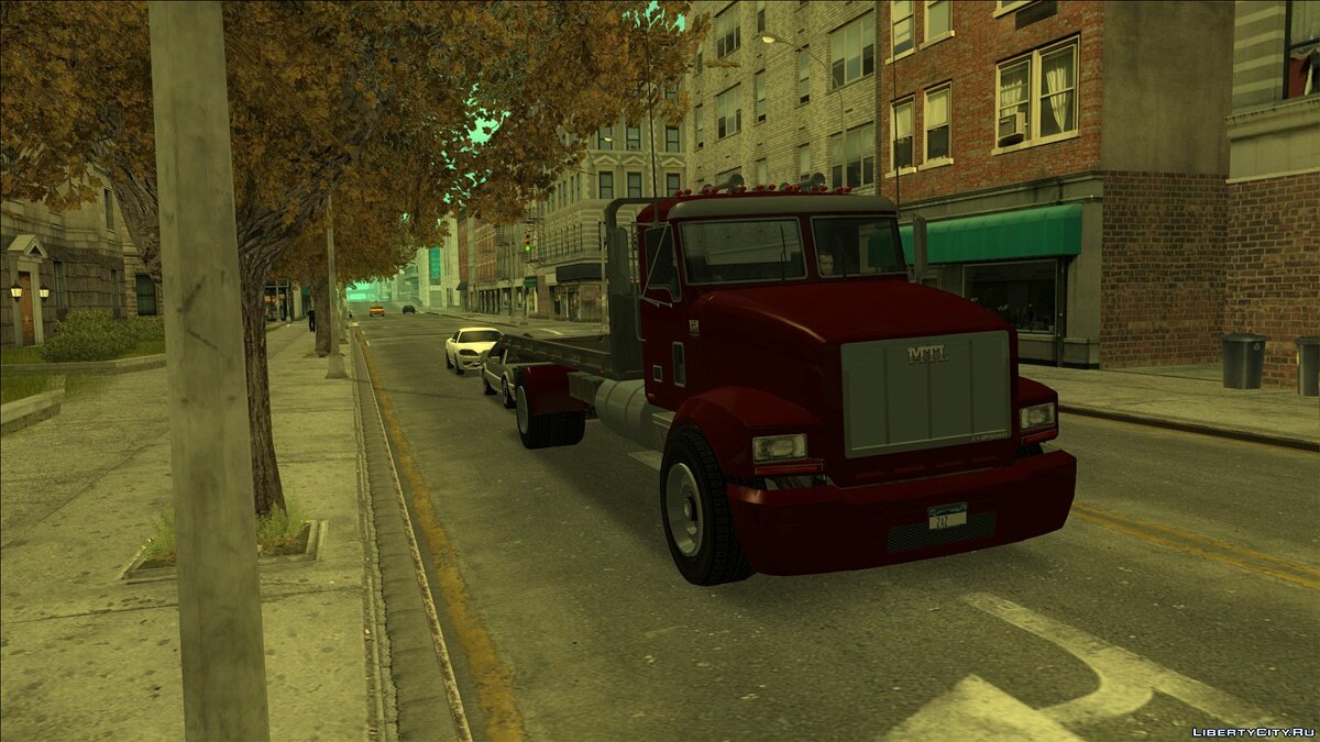 Mtl flatbed gta 5 замена фото 92