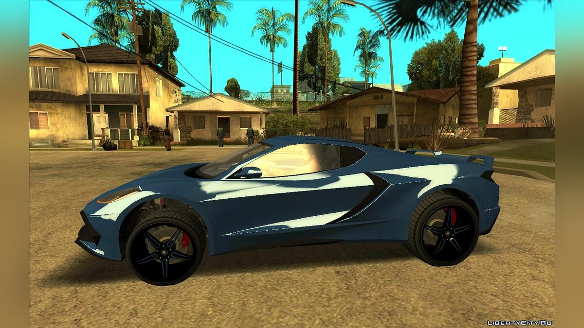 GTA San Andreas GTA V Invetero Coquette D10 Mod 