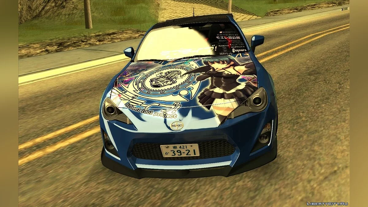 Scion FR-S Yohane Itasha  / GTA San Andreas