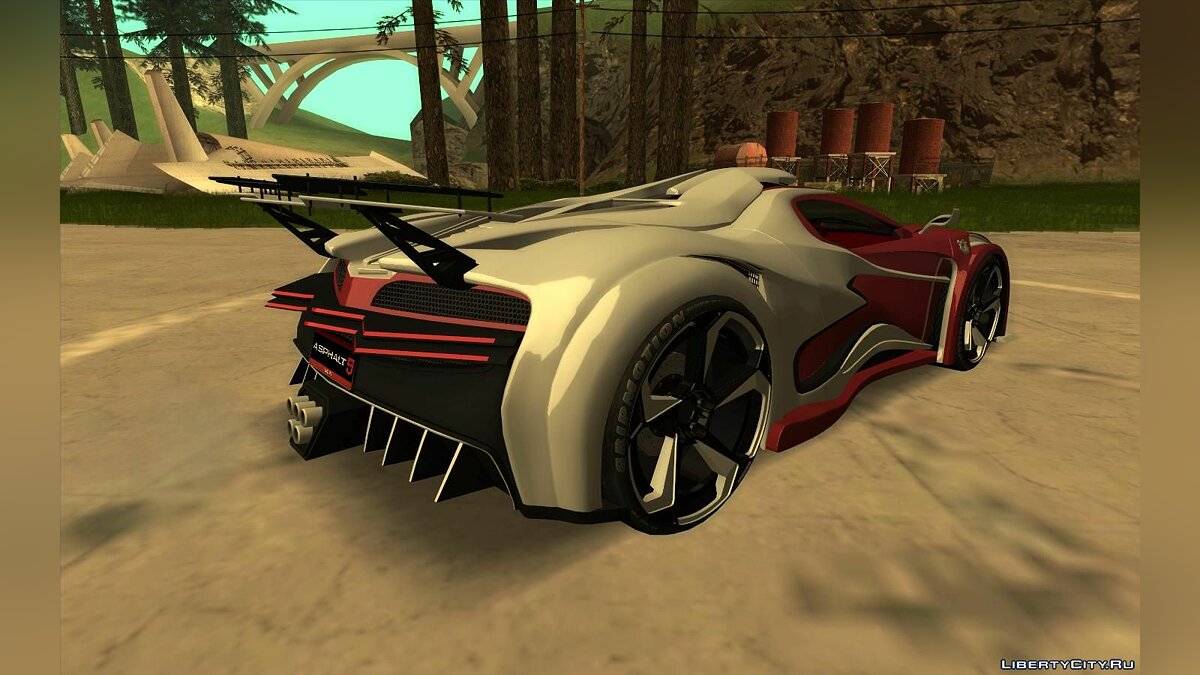 Inferno Exotic Car 2016 para GTA San Andreas