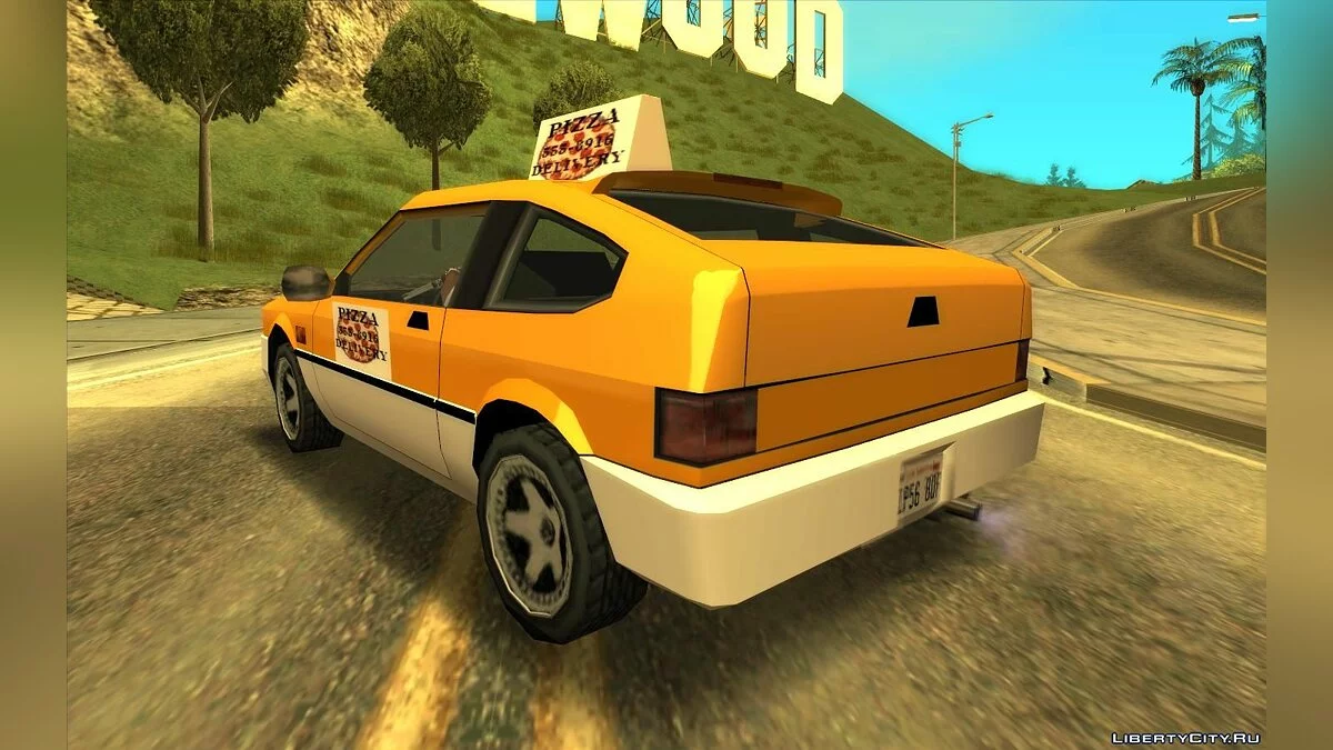 Carro de Entrega de Pizza / GTA San Andreas