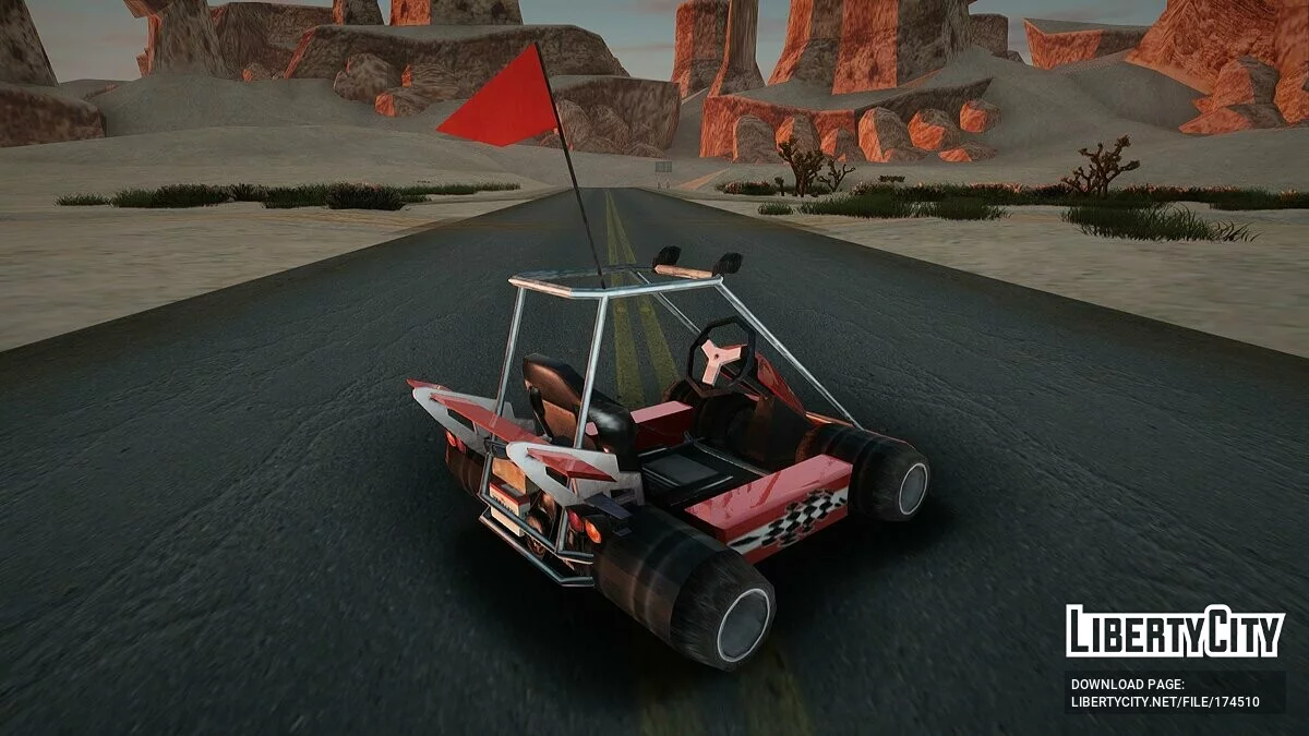 DRIV3R Go-Kart / GTA San Andreas