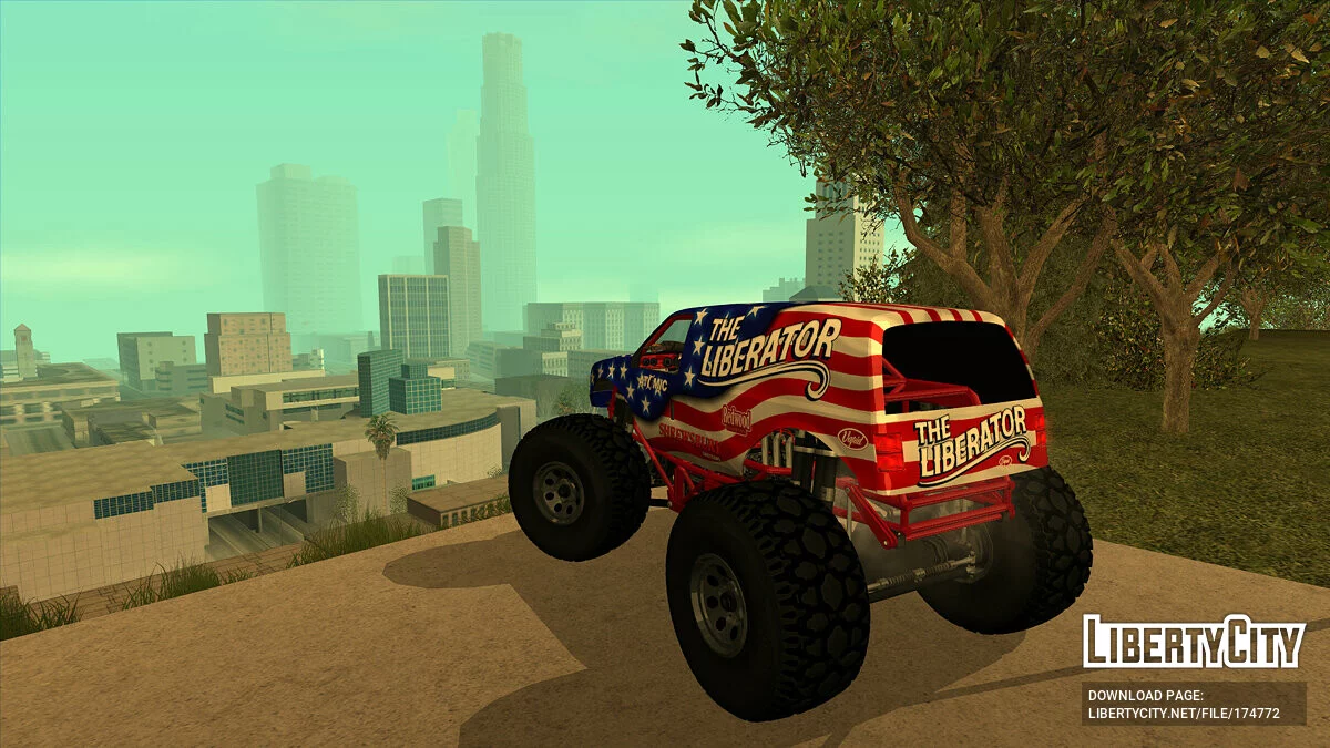 GTA 5 Vapid Liberator / جي تي إيه سان أندرياس