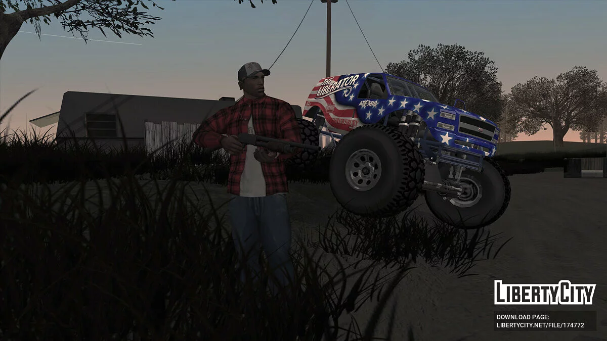 GTA 5 Vapid Liberator / جي تي إيه سان أندرياس