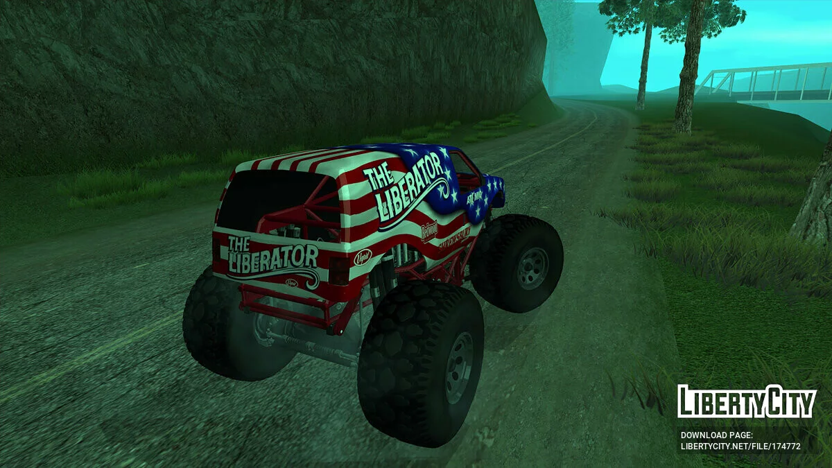 GTA 5 Vapid Liberator / جي تي إيه سان أندرياس
