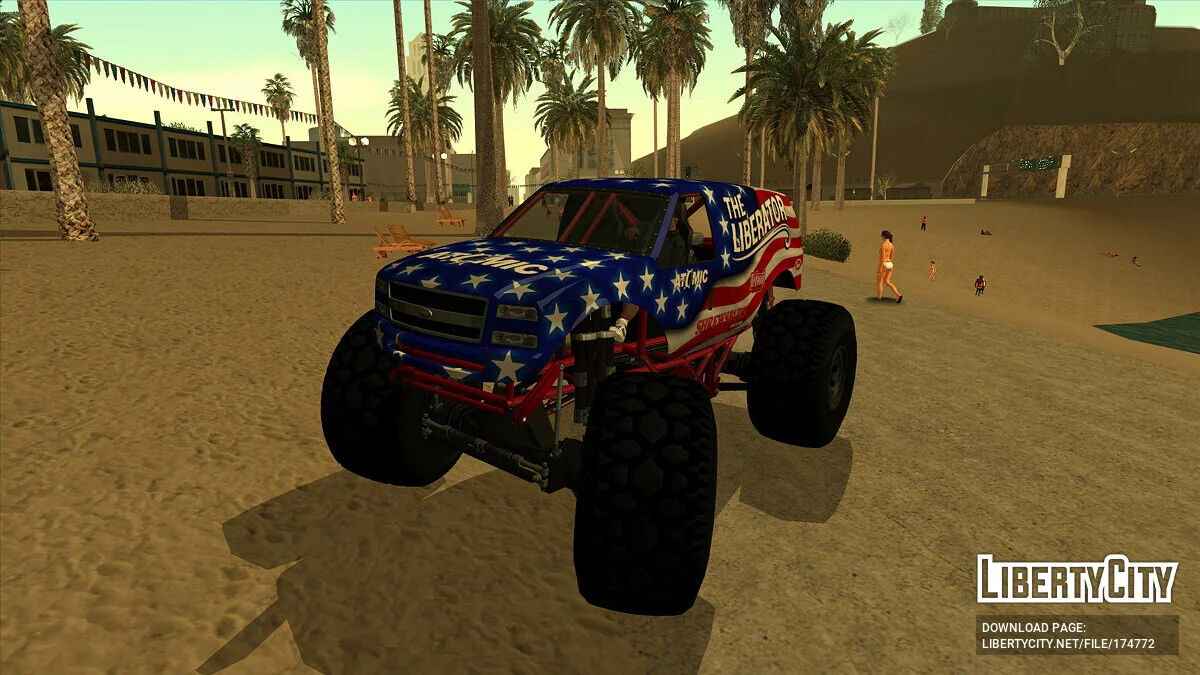 GTA 5 Vapid Liberator / جي تي إيه سان أندرياس