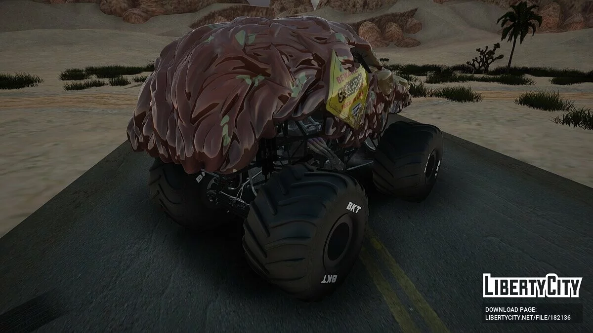 Custom Yeti & Sasquatch Monster Truck / GTA San Andreas
