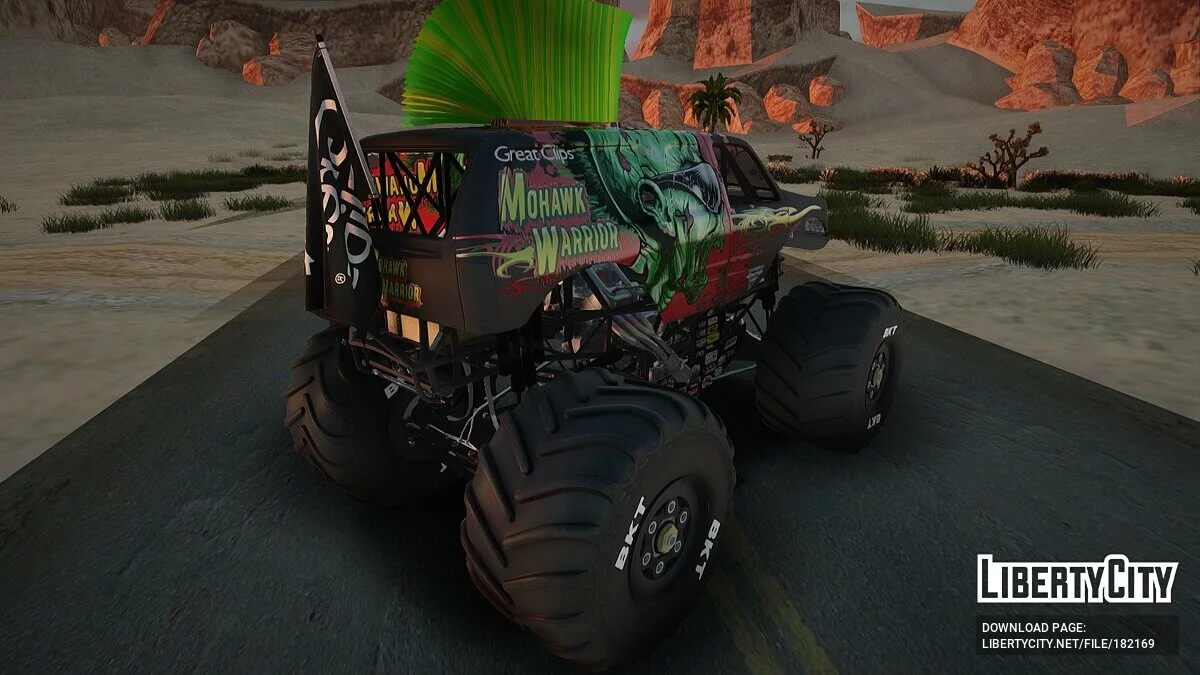 Mohawk Warrior Pack aus Monster Jam Steel Titans 1 / GTA San Andreas