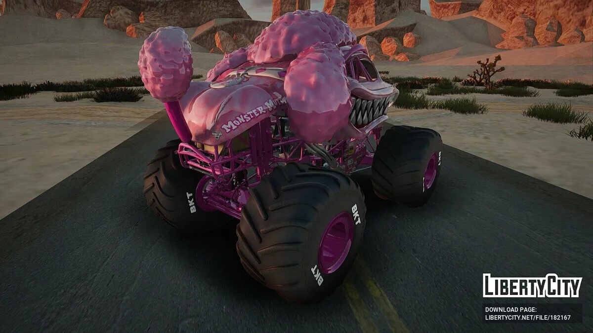 Monster Mutt Poodle aus Monster Jam Steel Titans 2 / GTA San Andreas