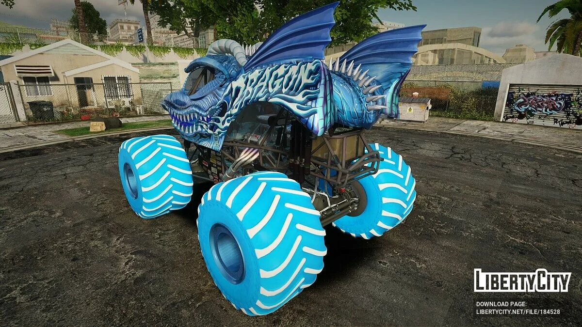 Dragon Ice з Monster Jam Steel Titans / GTA San Andreas