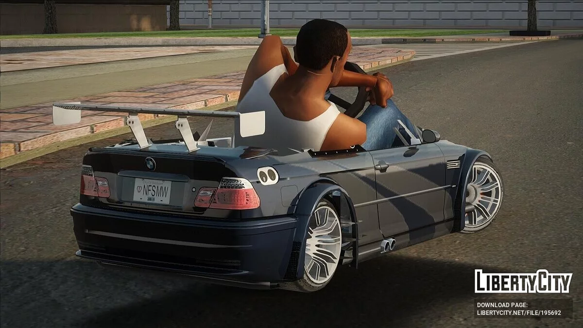 Go Kart BMW M3 GTR / GTA San Andreas