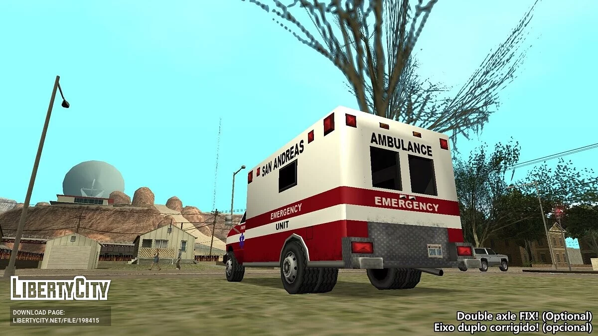 Виправлення для Ambulance / GTA San Andreas