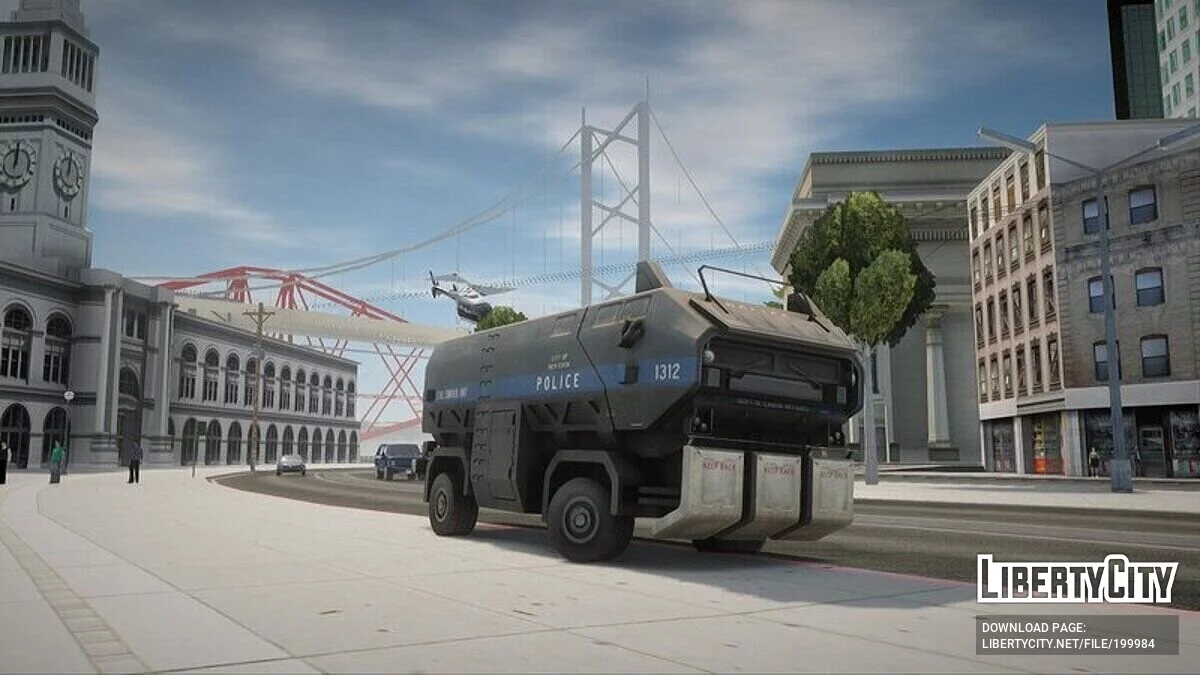 Sci-Fi Heavy Truck / GTA San Andreas