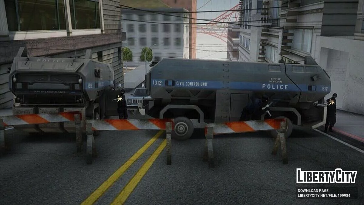 Sci-Fi Heavy Truck / GTA San Andreas