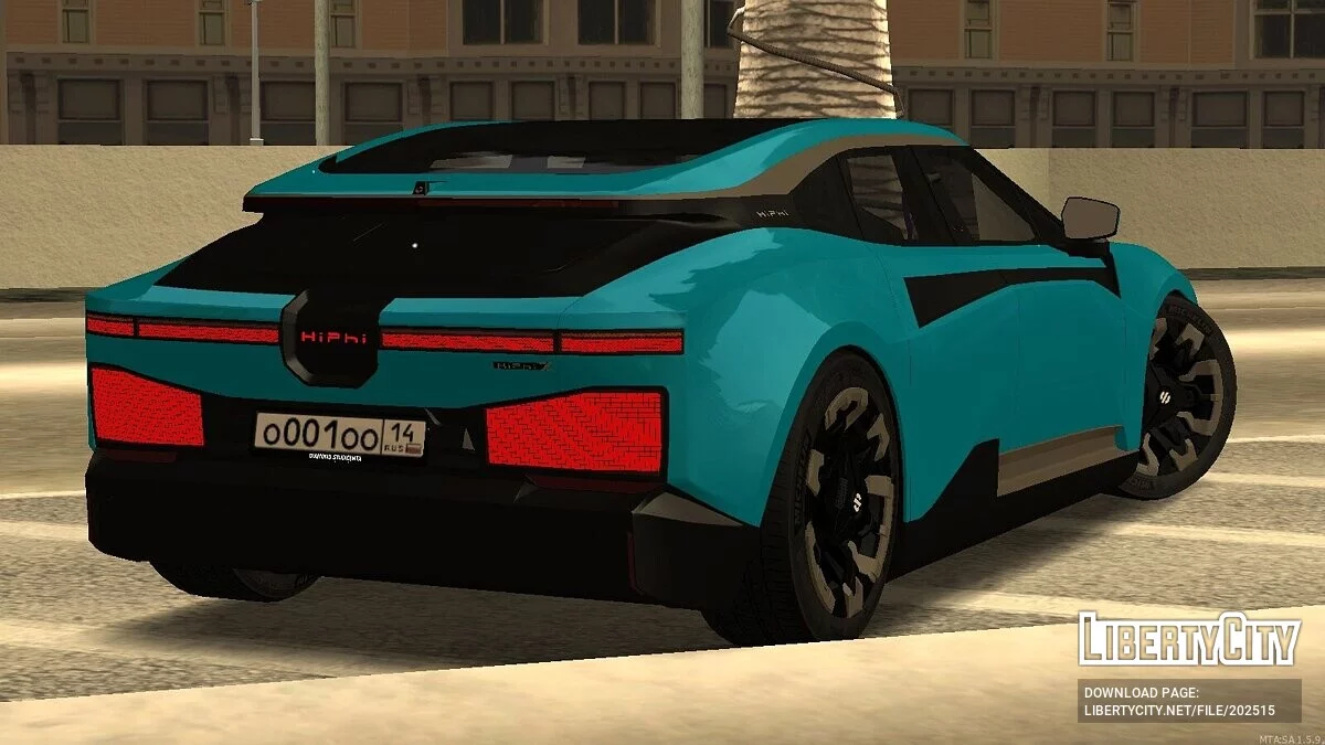HiPhi Z + CCD / GTA San Andreas