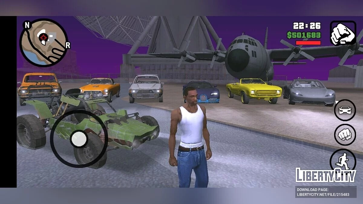 PUBG Mobile Buggy (جلد التمساح) / جي تي إيه سان أندرياس