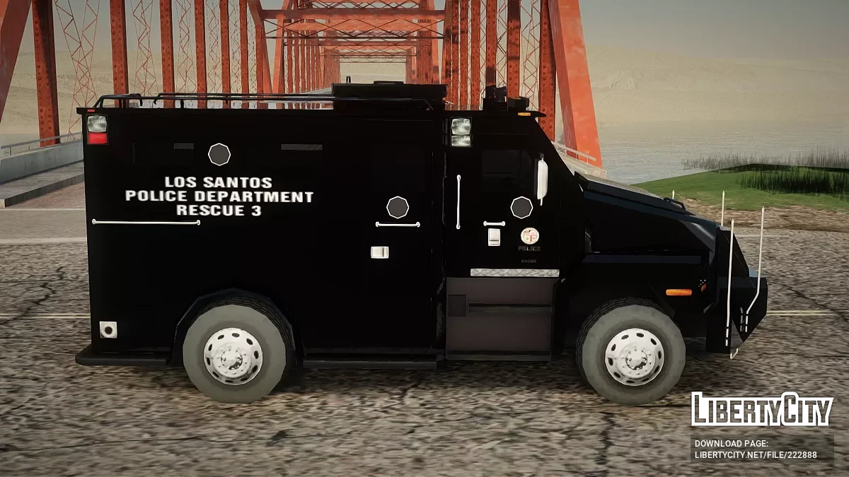 Lenco Bear Departamento de Polícia de Los Santos Resgate 3 / GTA San Andreas