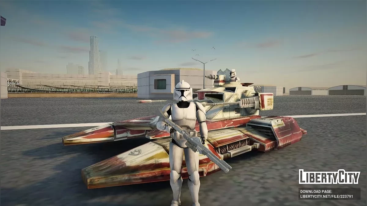 TX-130 de Star Wars / GTA San Andreas
