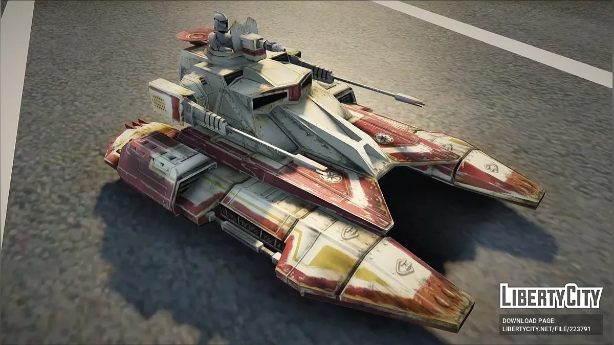 TX-130 de Star Wars / GTA San Andreas