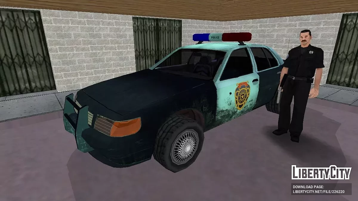 Carro de Polícia de Resident Evil: Operation Raccoon City / GTA San Andreas
