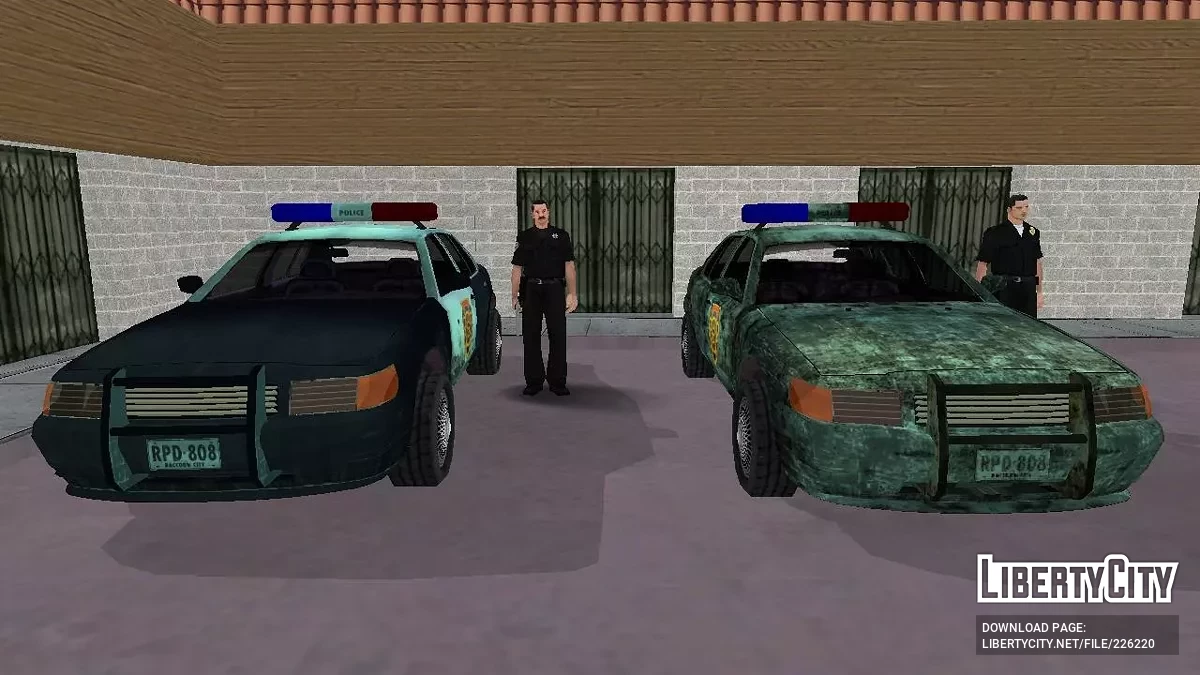 Carro de Polícia de Resident Evil: Operation Raccoon City / GTA San Andreas