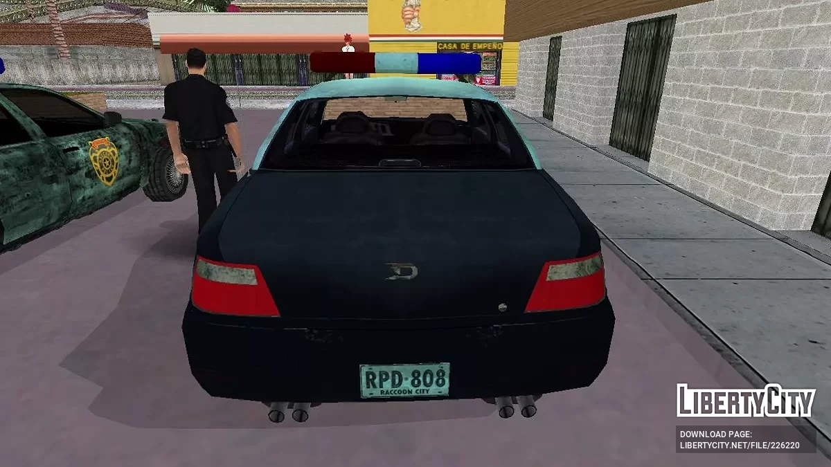 Carro de Polícia de Resident Evil: Operation Raccoon City / GTA San Andreas