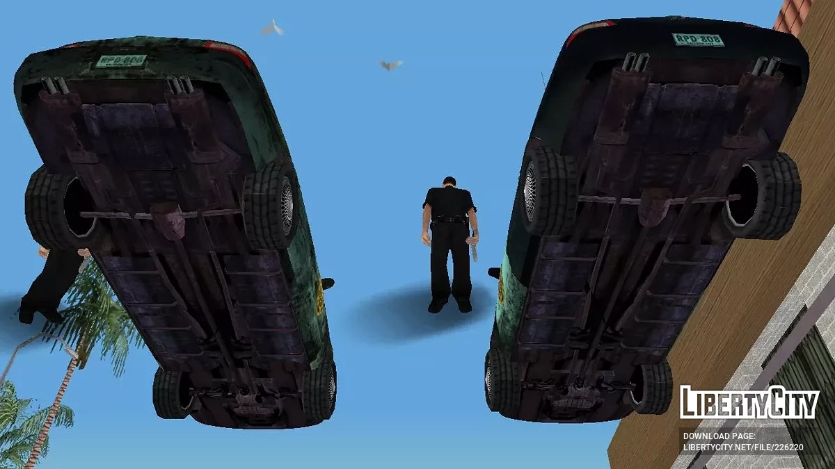 Carro de Polícia de Resident Evil: Operation Raccoon City / GTA San Andreas