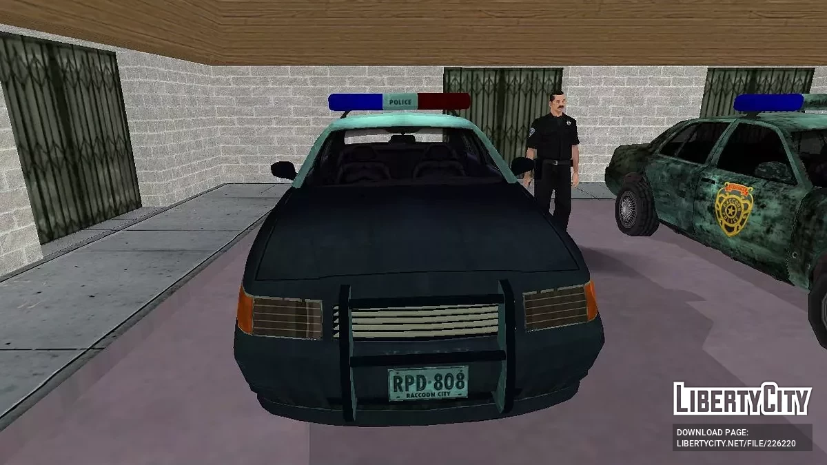 Carro de Polícia de Resident Evil: Operation Raccoon City / GTA San Andreas