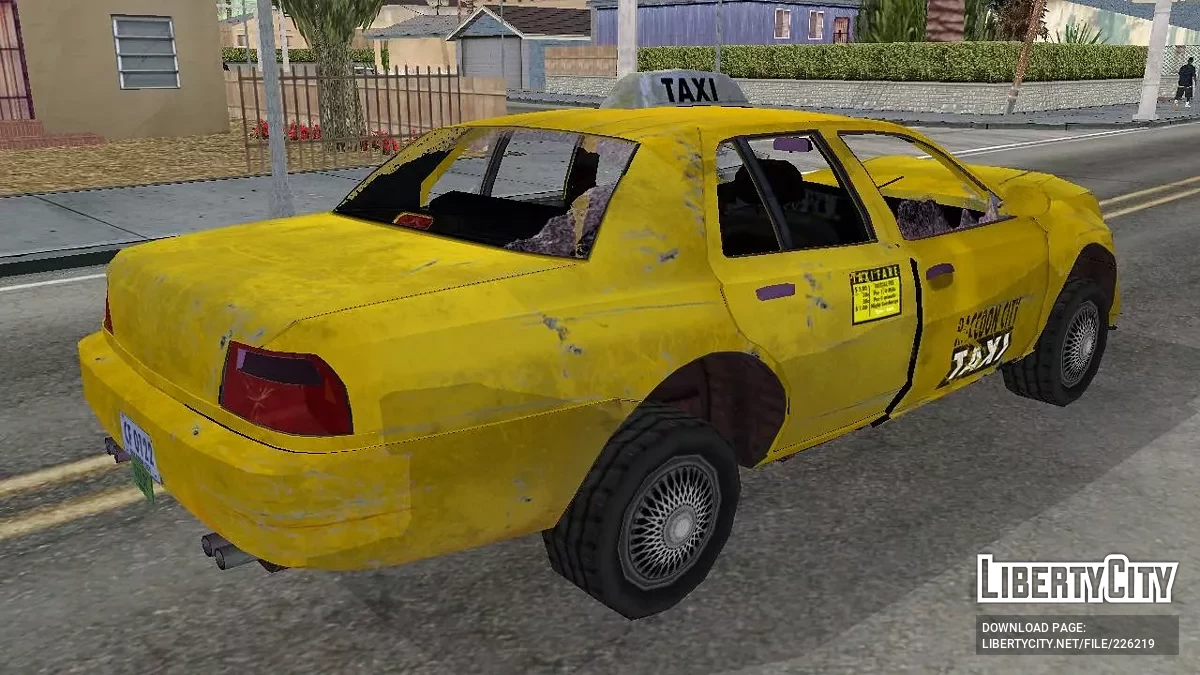 来自生化危机:浣熊市行动的出租车 / GTA San Andreas
