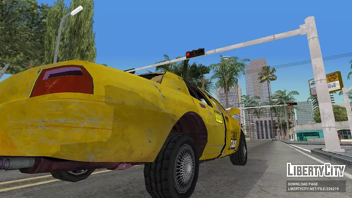 来自生化危机:浣熊市行动的出租车 / GTA San Andreas