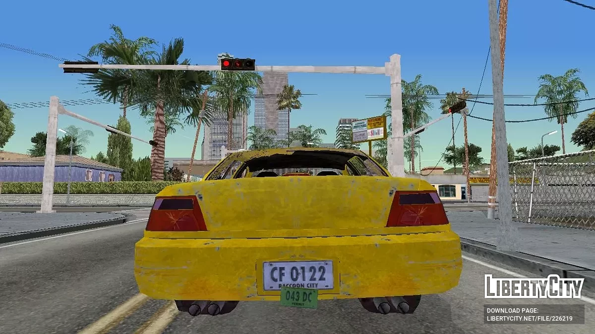 来自生化危机:浣熊市行动的出租车 / GTA San Andreas