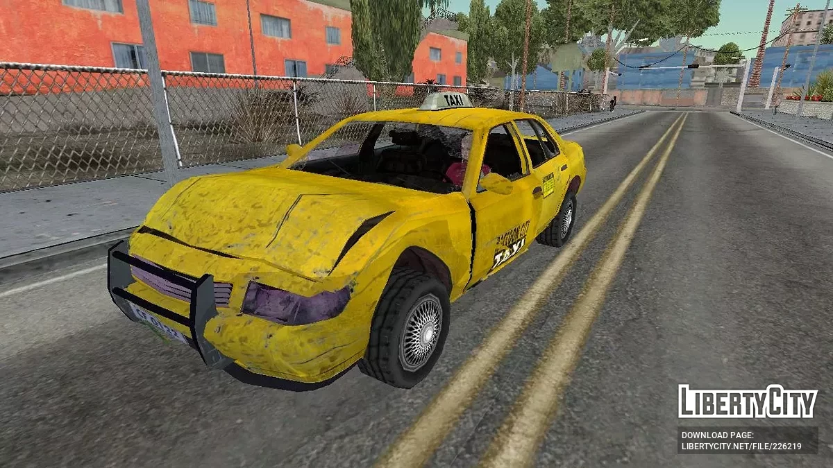 来自生化危机:浣熊市行动的出租车 / GTA San Andreas