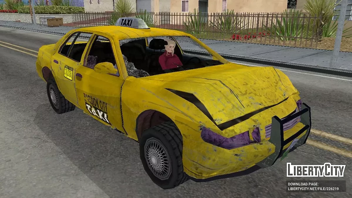 来自生化危机:浣熊市行动的出租车 / GTA San Andreas