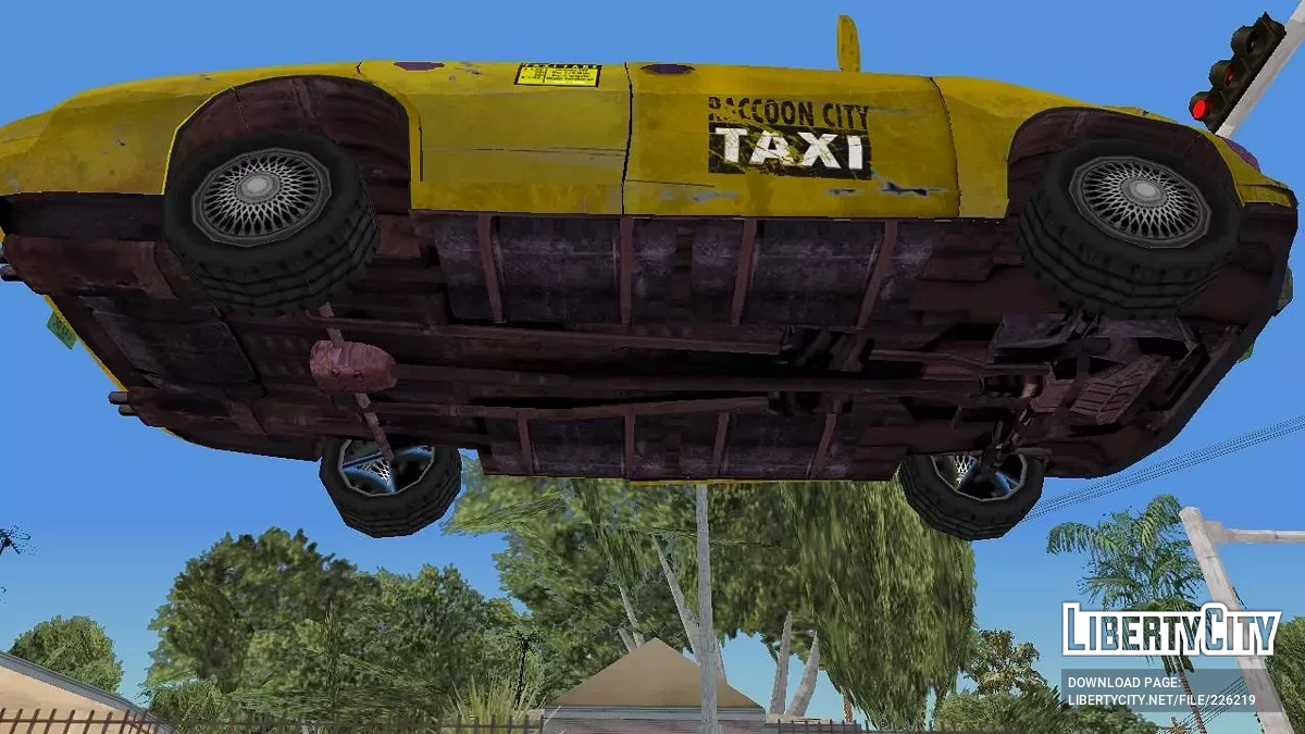 来自生化危机:浣熊市行动的出租车 / GTA San Andreas