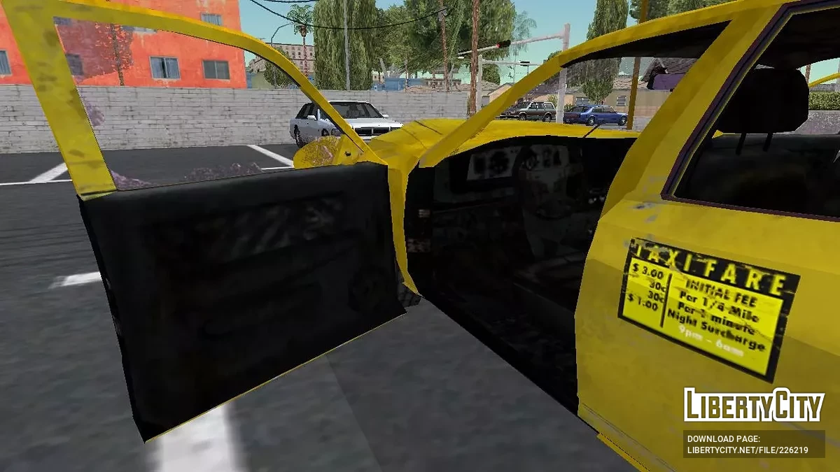 来自生化危机:浣熊市行动的出租车 / GTA San Andreas