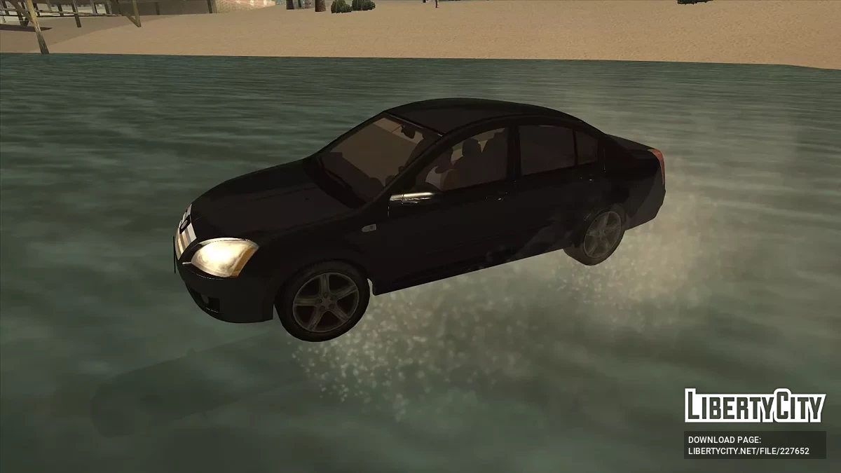 Amfibijny samochód Vortex / GTA San Andreas