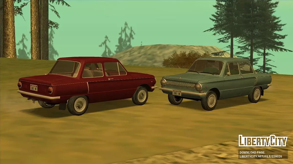 ZAZ-966 (ЗАЗ-966) / GTA San Andreas