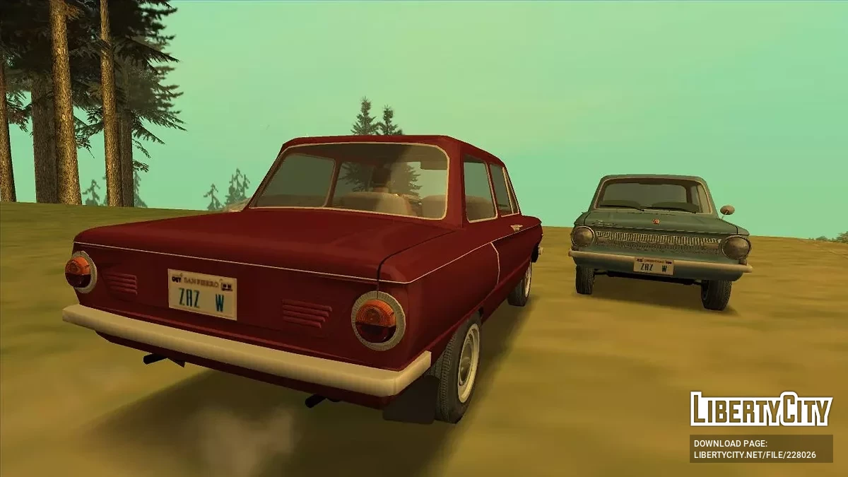 ZAZ-966 (ЗАЗ-966) / GTA San Andreas
