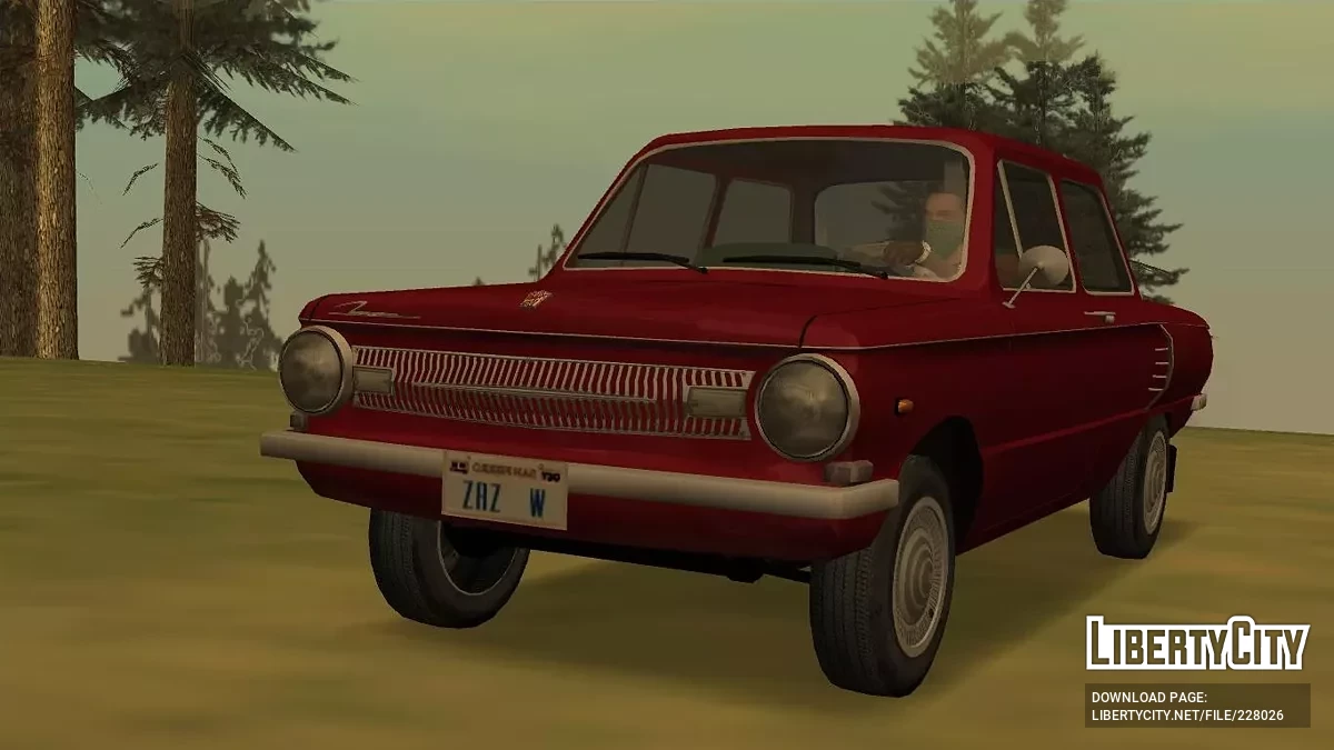 ZAZ-966 (ЗАЗ-966) / GTA San Andreas
