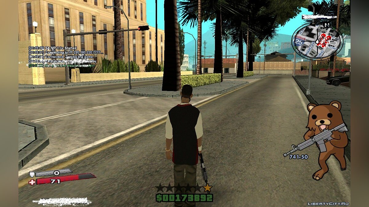 худ для gta san andreas gta 5 фото 83